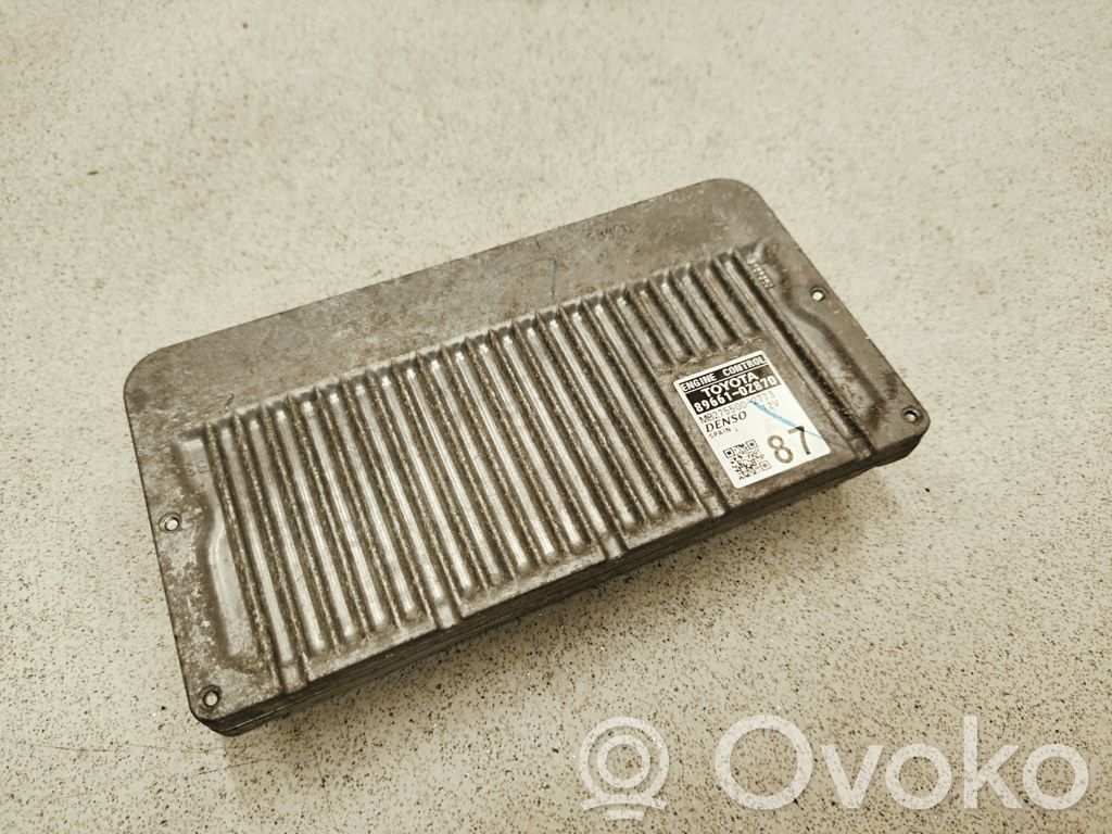 Toyota Auris E180 Engine control unit/module 