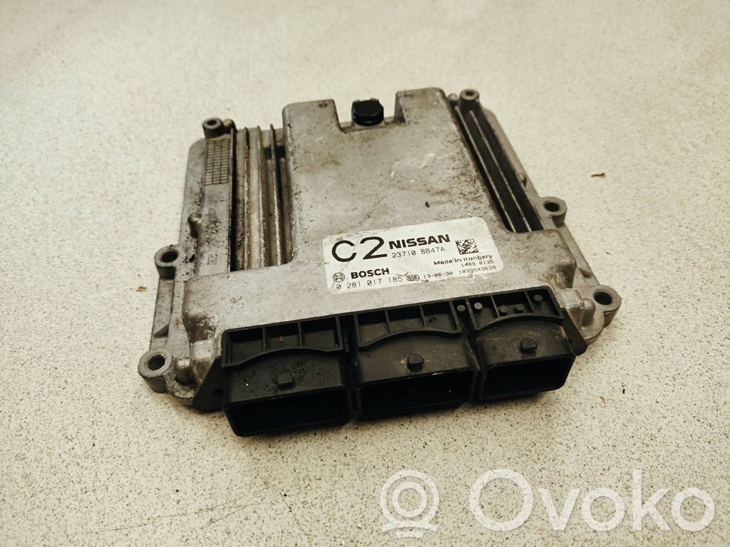 Nissan Qashqai Engine control unit/module 