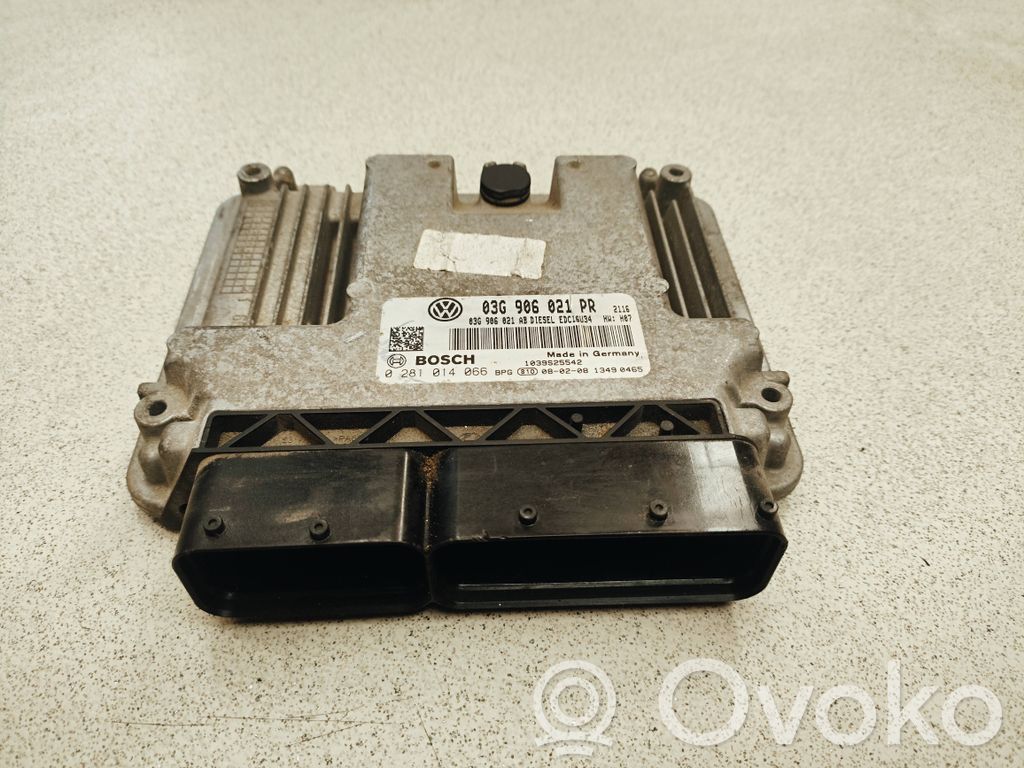 Engine control unit/module   03G906021PR,03G906021AB,0281014066