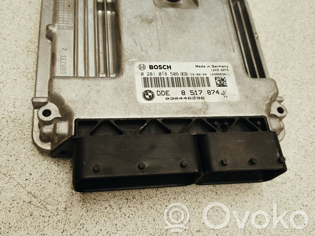 BMW 5 F10 F11 Engine control unit/module 