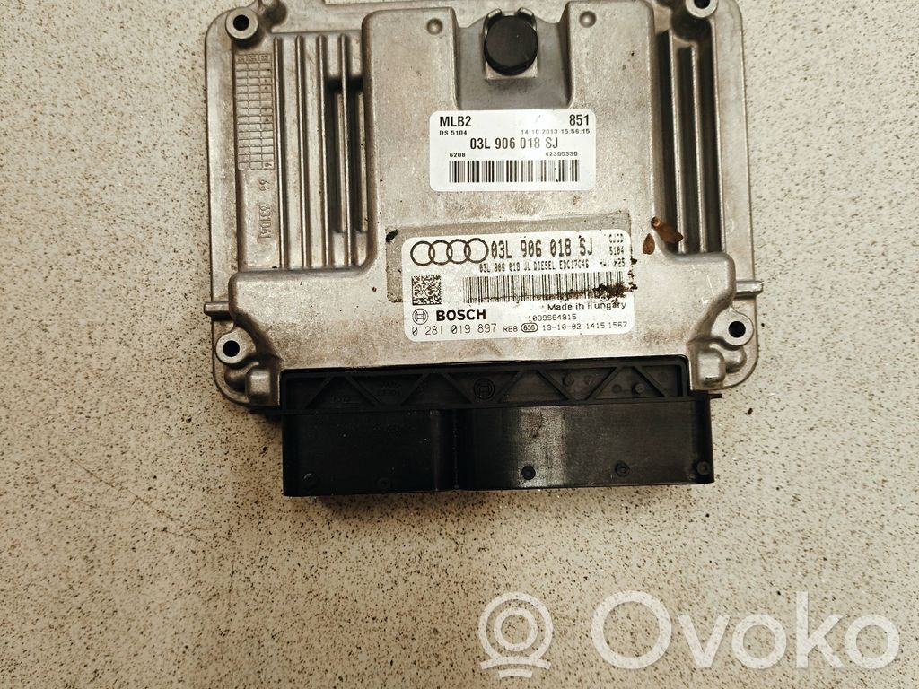 Audi A4 S4 B8 8K Engine control unit/module 