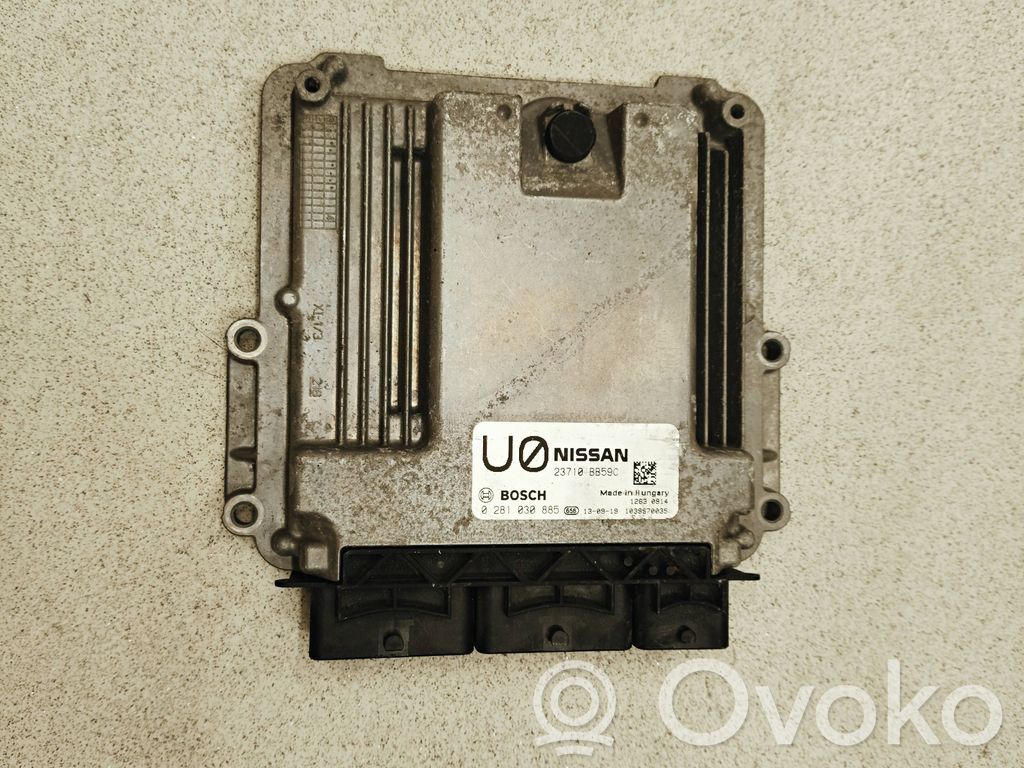 Nissan Qashqai+2 Engine control unit/module 