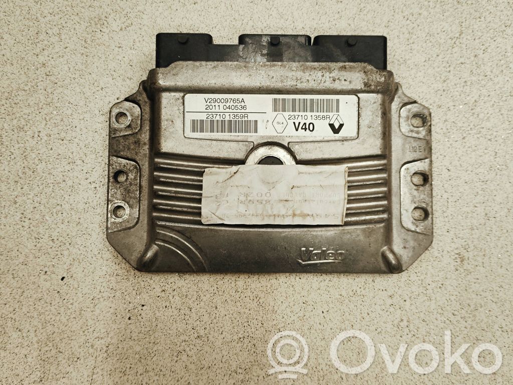 Engine control unit/module   V29009765A,2011040536,237101358R,1040536,7101359R