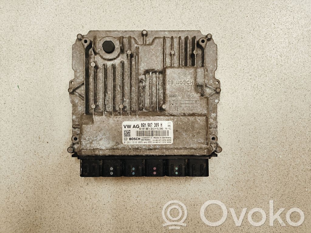 Sterownik / Moduł ECU   06M907309H,1039S93719,0261S18085