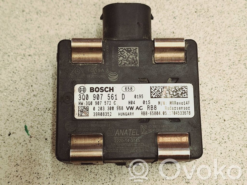 Skoda Superb B8 (3V) Sensor de radar Distronic 