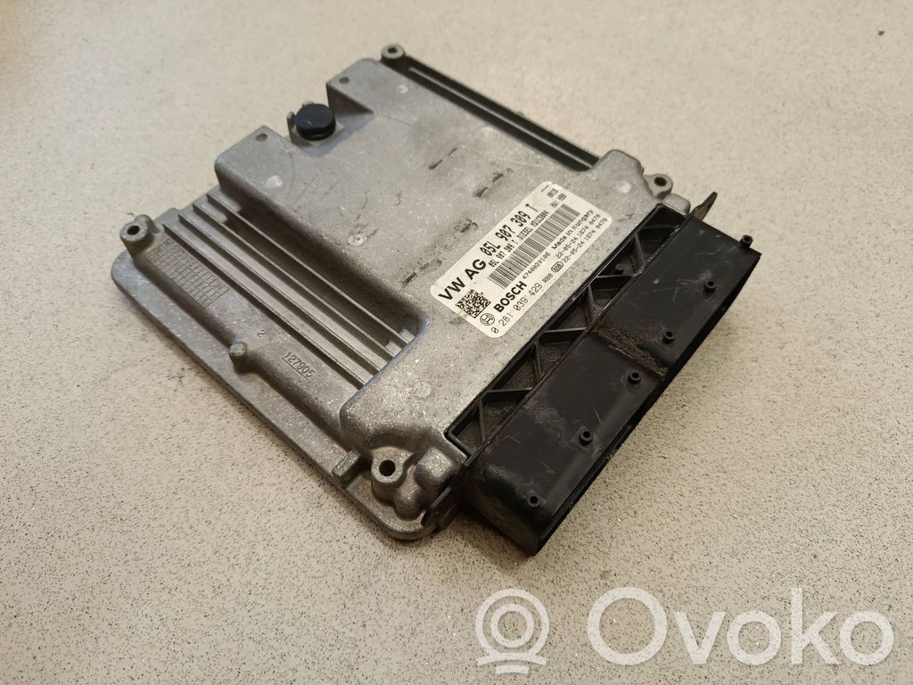 Engine control unit/module   05L907309T,0281039429