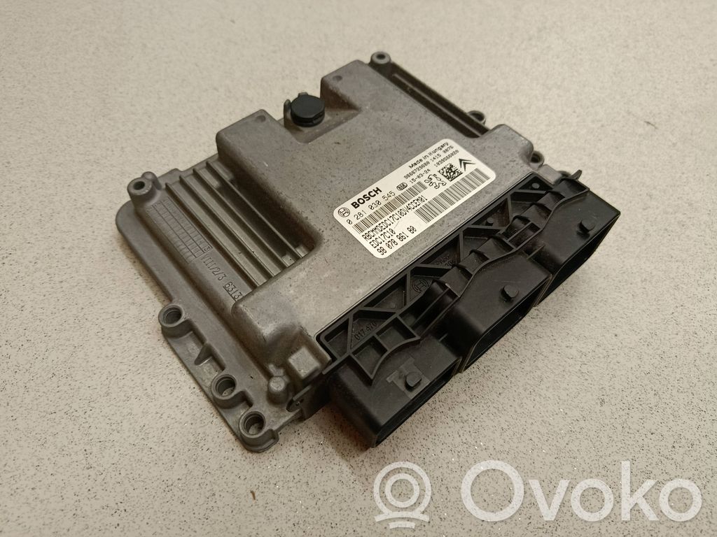 Engine control unit/module   9666729680,0281030545,9807886180