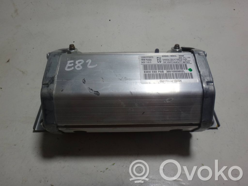 BMW 1 E82 E88 Passenger airbag 