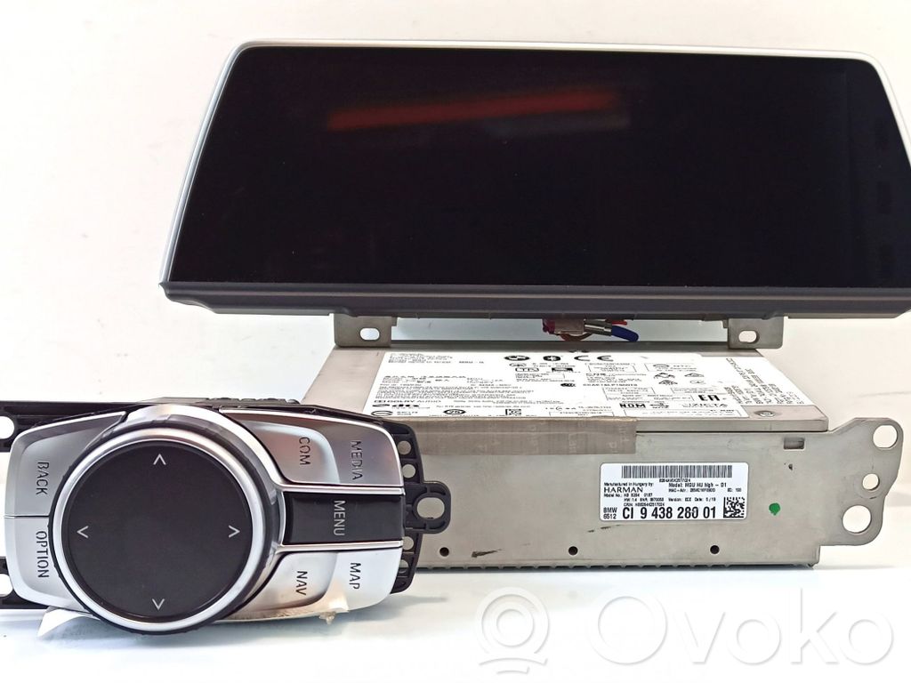 BMW 7 G11 G12 Monitor / wyświetlacz / ekran 