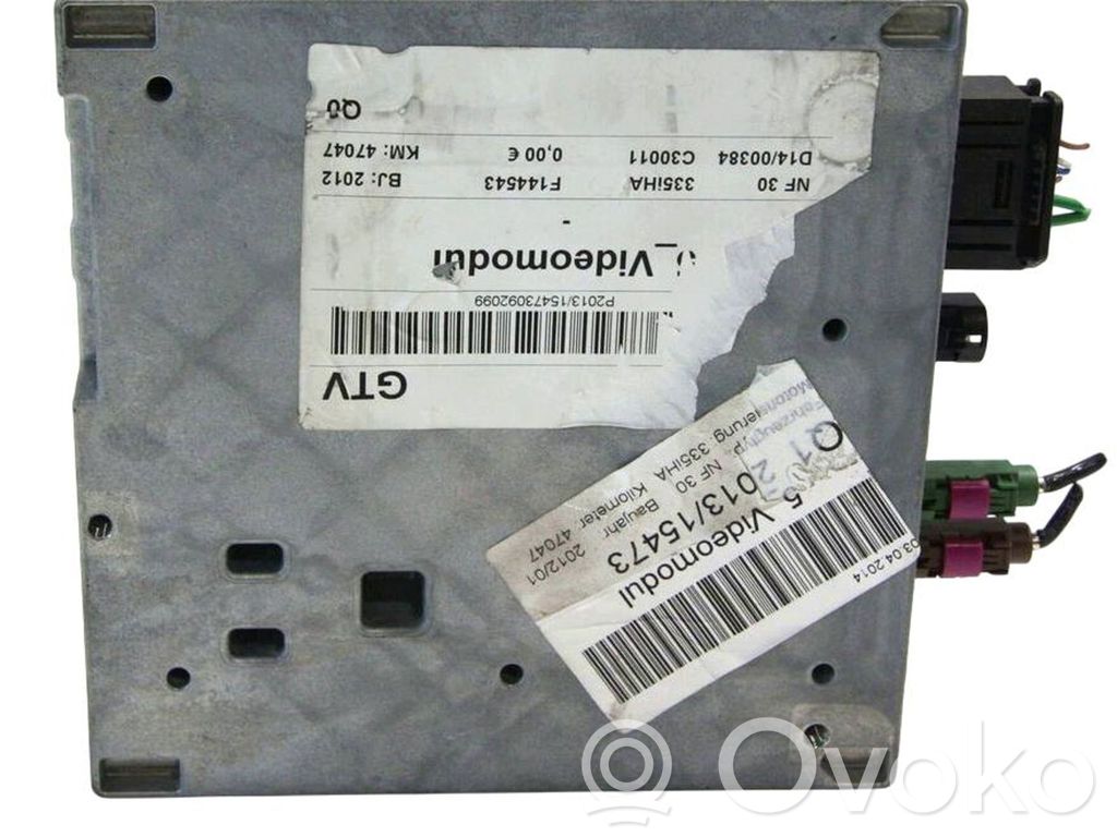 BMW 3 F30 F35 F31 Video control module 