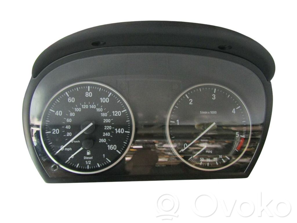 BMW 3 E90 E91 Speedometer (instrument cluster) 