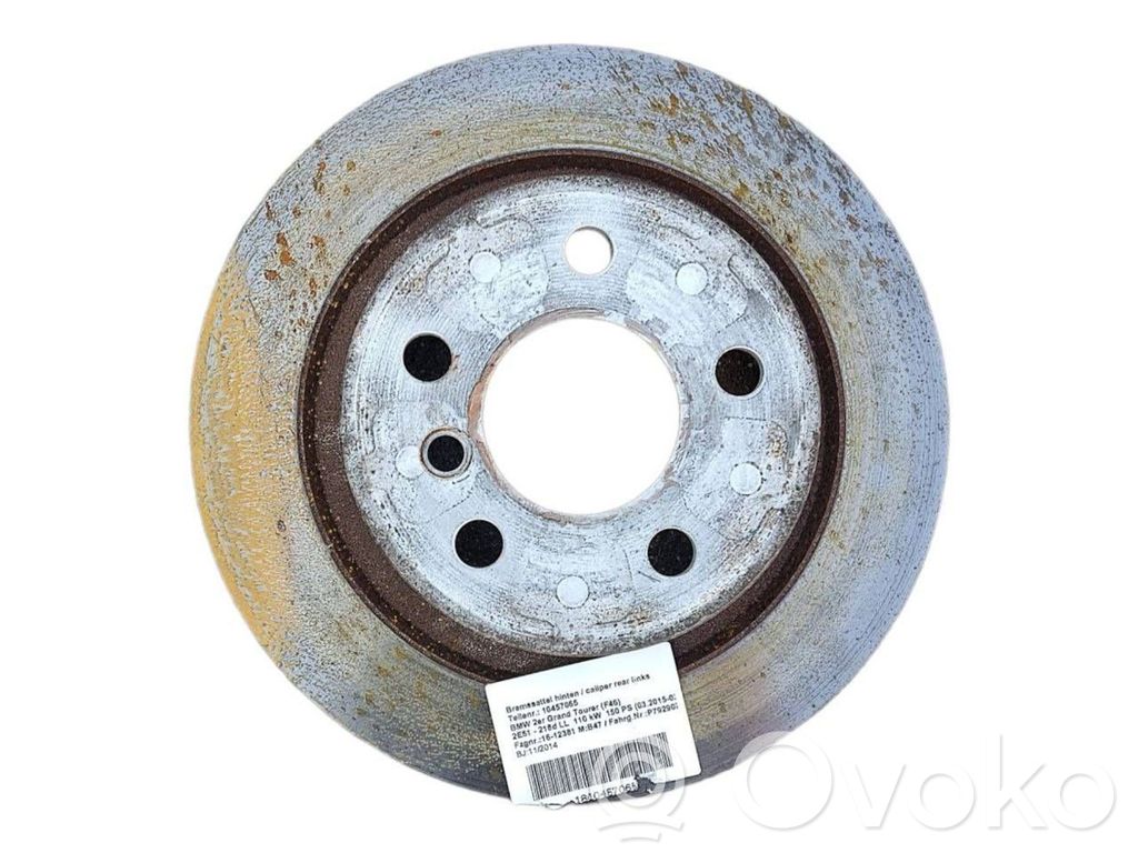 BMW 2 F46 Tarcza hamulca tylnego 
