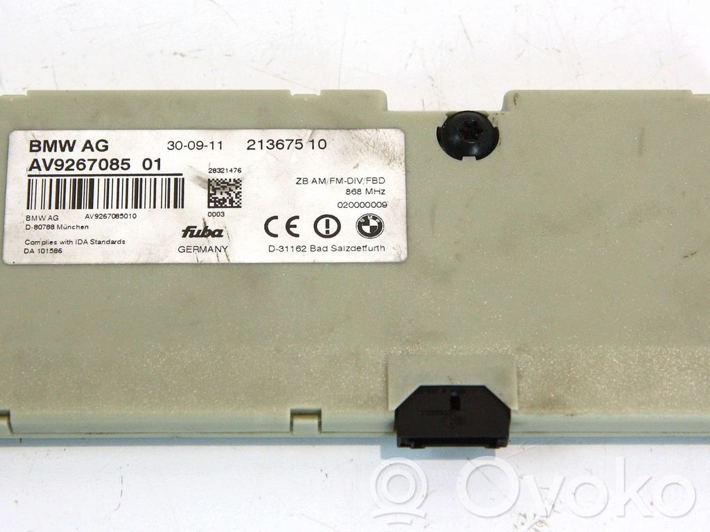 BMW 5 F10 F11 Moduł / Sterownik anteny 