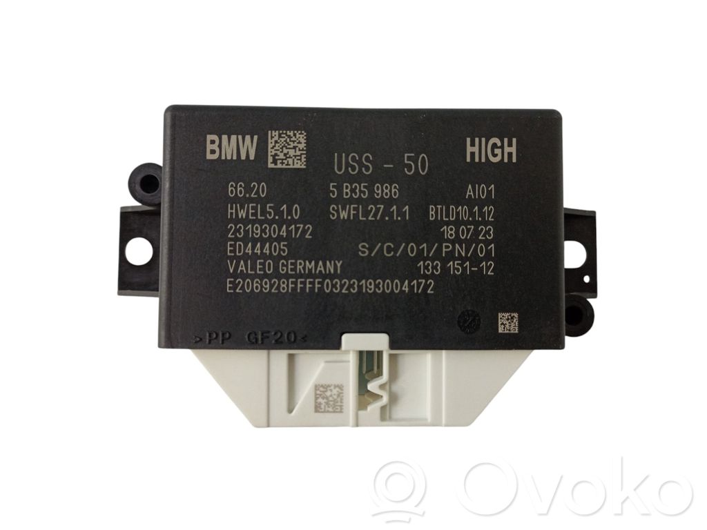 BMW X1 U11 Unité de commande, module PDC aide au stationnement 