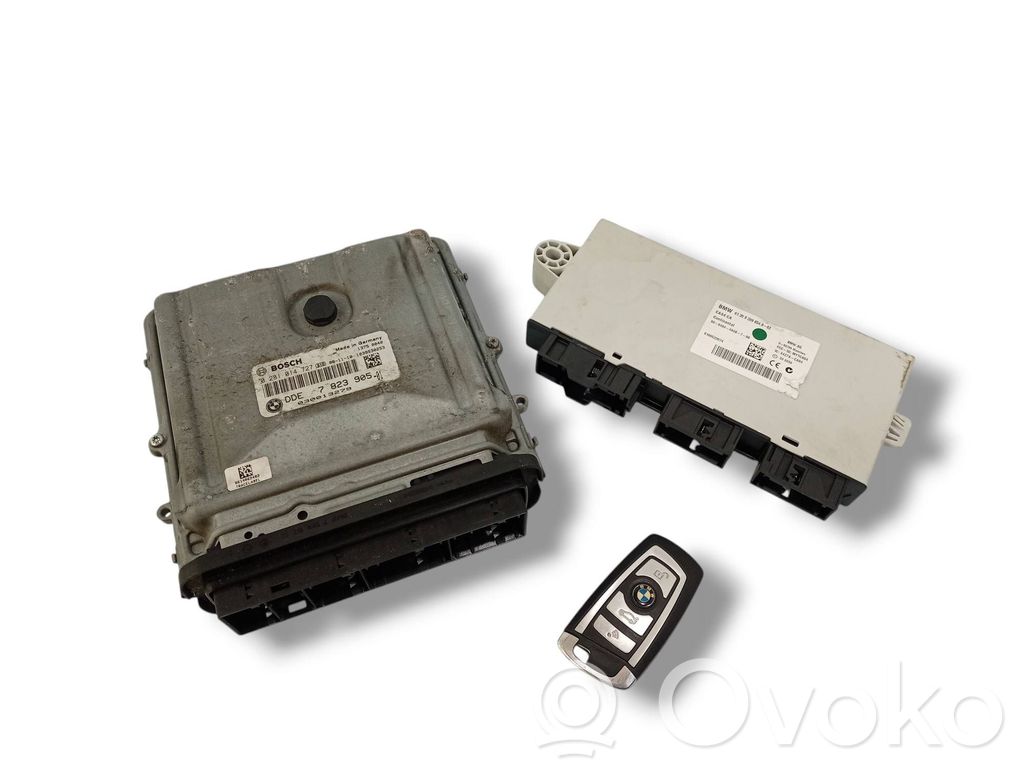 BMW 7 F01 F02 F03 F04 Komputer / Sterownik ECU i komplet kluczy 