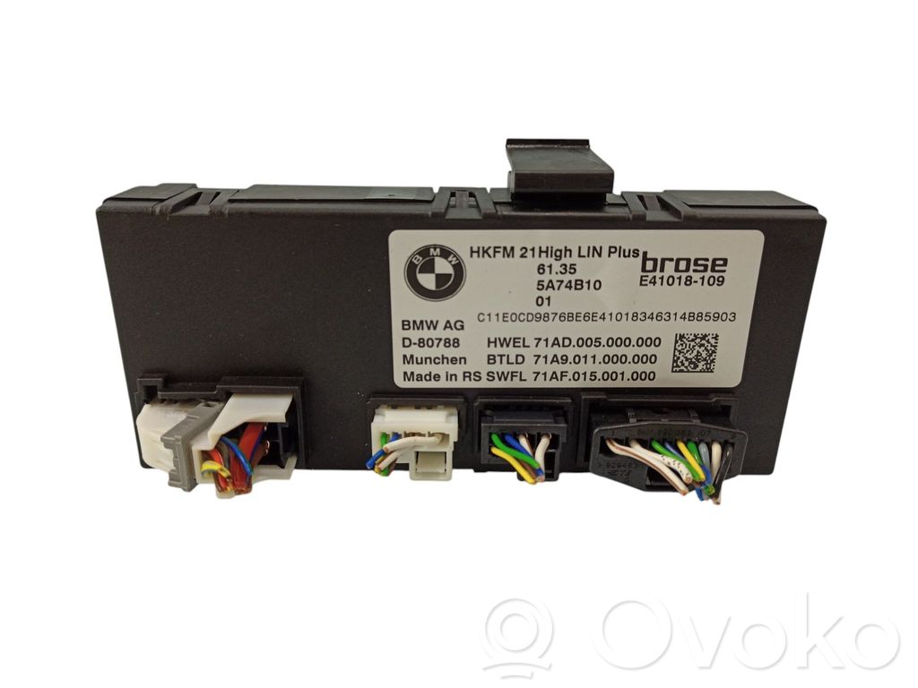 BMW X5 G05 Tailgate/trunk control unit/module 