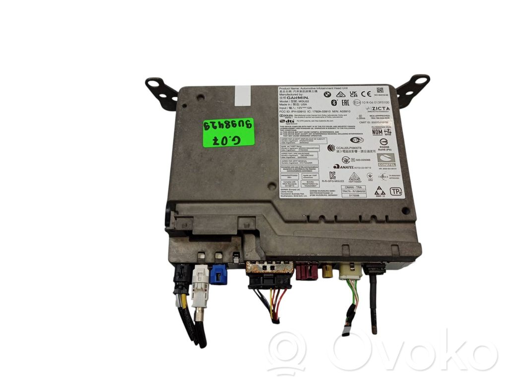 BMW X7 G07 Head unit multimedia control 