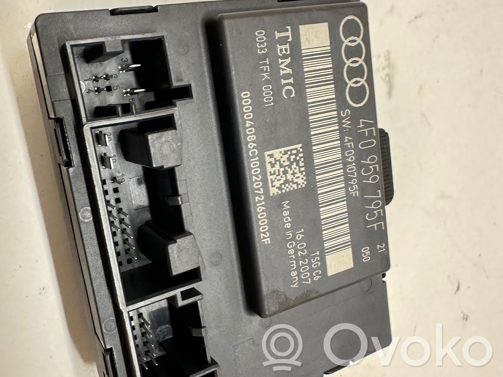 Unité de commande module de porte   4F0959795F,4F0910795F,TFK000