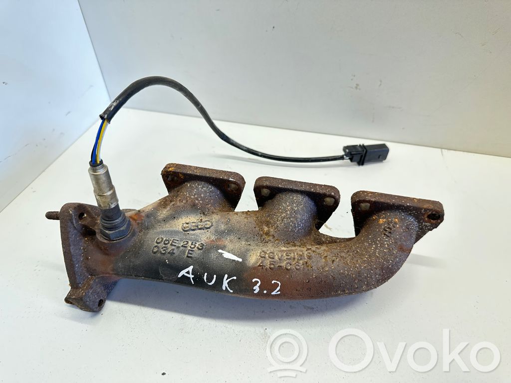 Audi A6 S6 C6 4F Colector de escape 