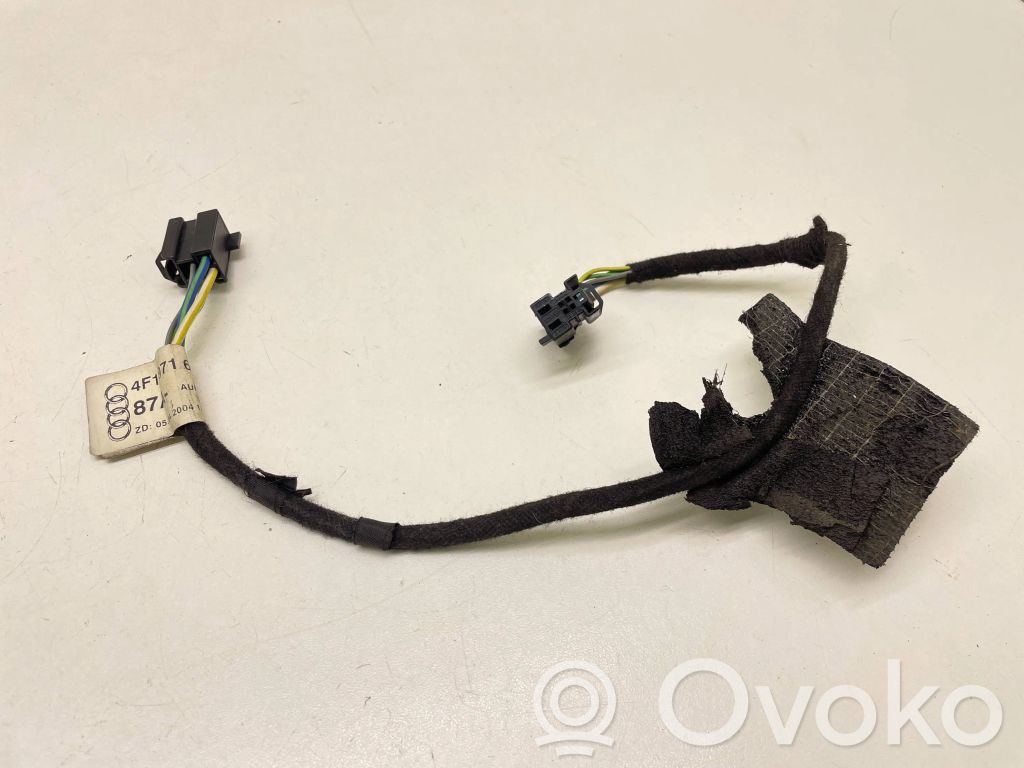 Audi A6 S6 C6 4F Cableado de puerta trasera 