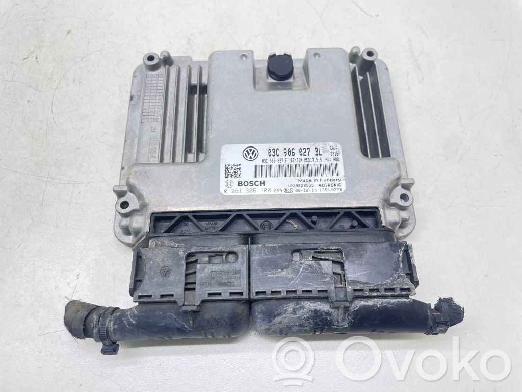 Engine control unit/module   03C906027BL,03C906027F,261S06100