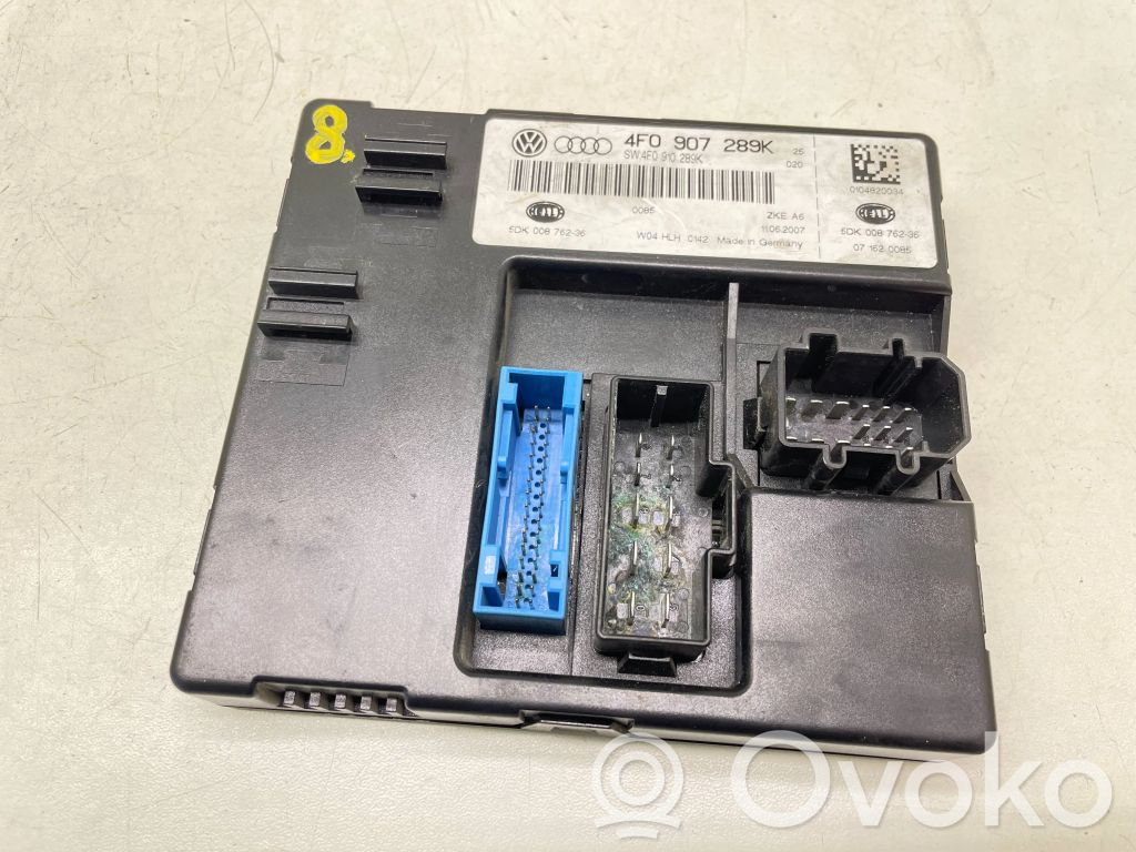 Audi A6 S6 C6 4F Mukavuusmoduuli 