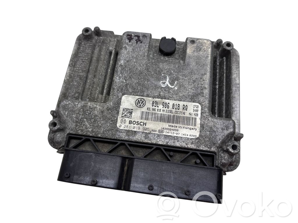 Skoda Superb B6 (3T) Engine control unit/module 