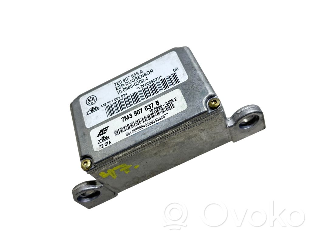 Volkswagen Sharan ESP acceleration yaw rate sensor 