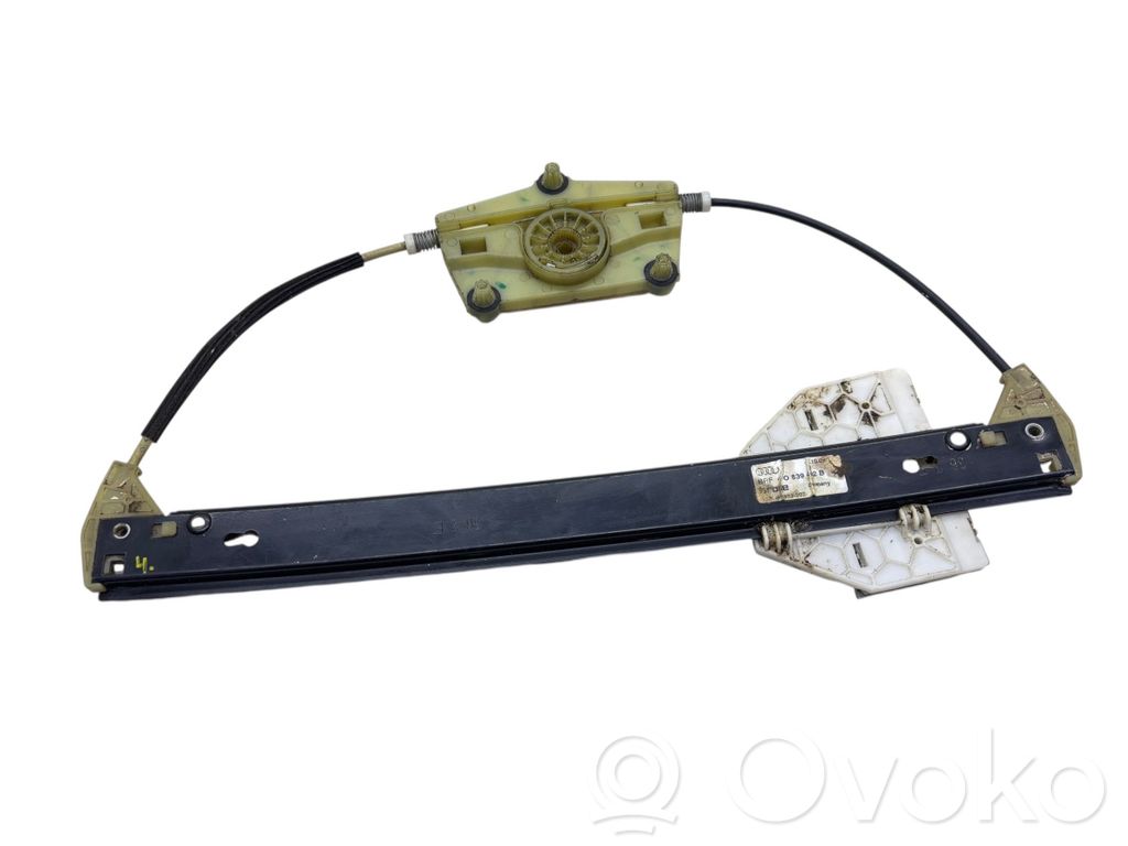 Audi A6 S6 C6 4F Mechanizm podnoszenia szyby tylnej bez silnika 