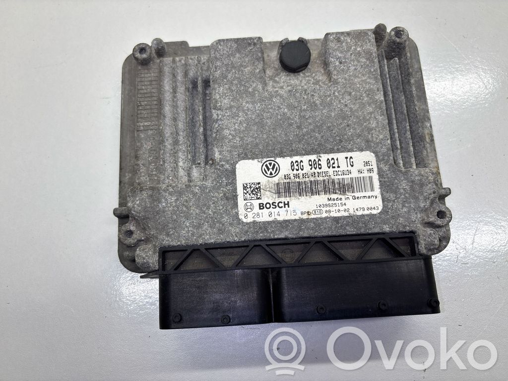 Skoda Octavia Mk2 (1Z) Sterownik / Moduł ECU 