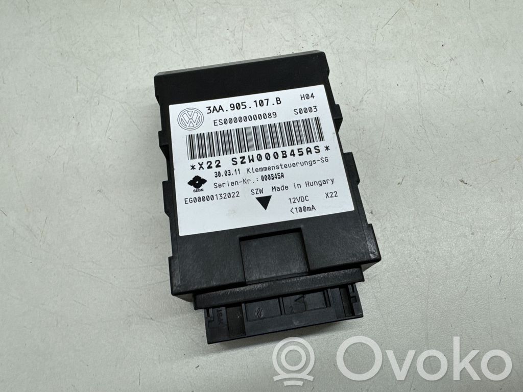Volkswagen PASSAT B7 Otras unidades de control/módulos 