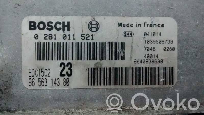 Engine control unit/module   9656314380