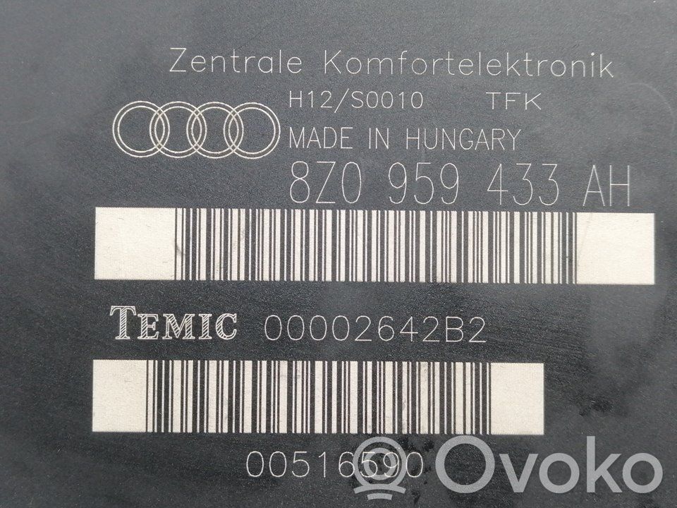 Audi A2 Citu veidu vadības bloki / moduļi 
