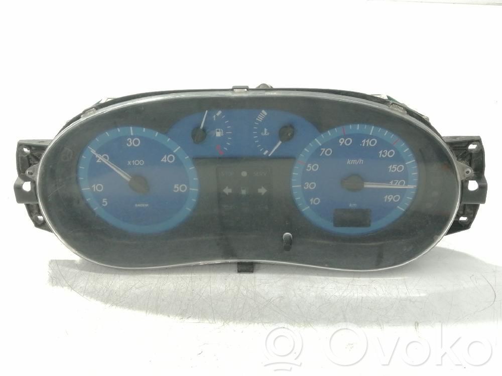 Renault Master II Geschwindigkeitsmesser Cockpit 
