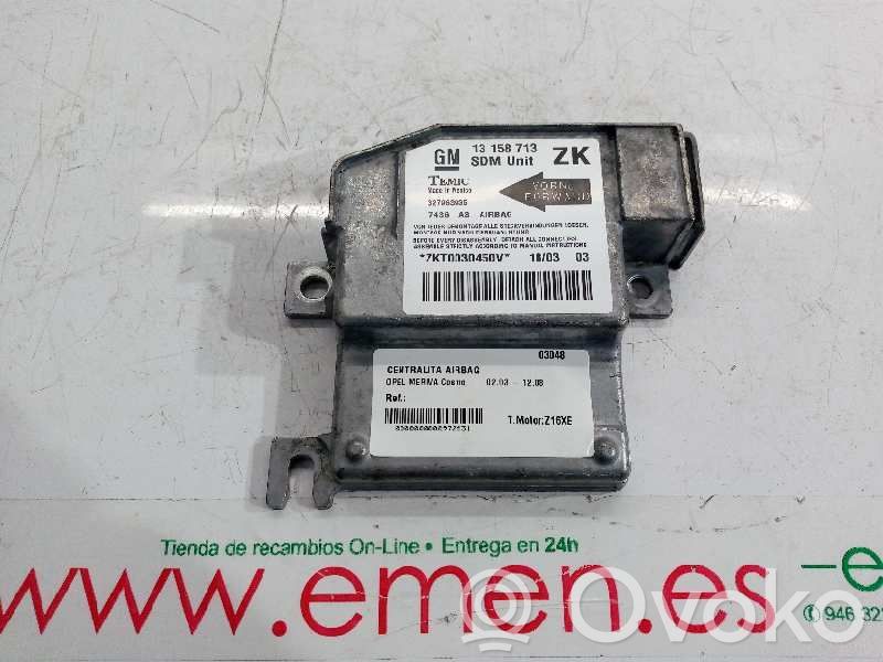 Opel Meriva A Taśma / Pierścień ślizgowy Airbag / SRS 
