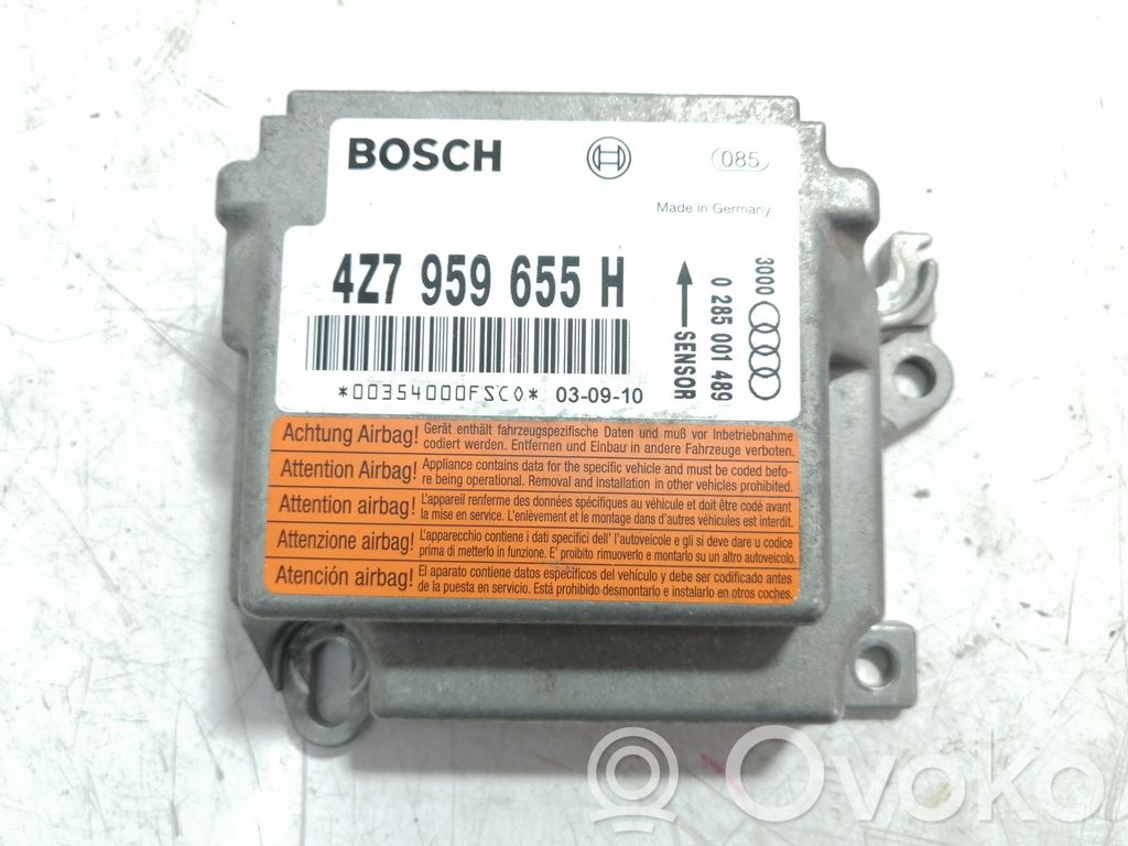 Audi A6 S6 C5 4B Taśma / Pierścień ślizgowy Airbag / SRS 