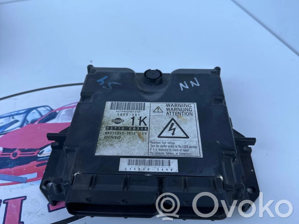 Nissan Navara D40 Engine control unit/module 