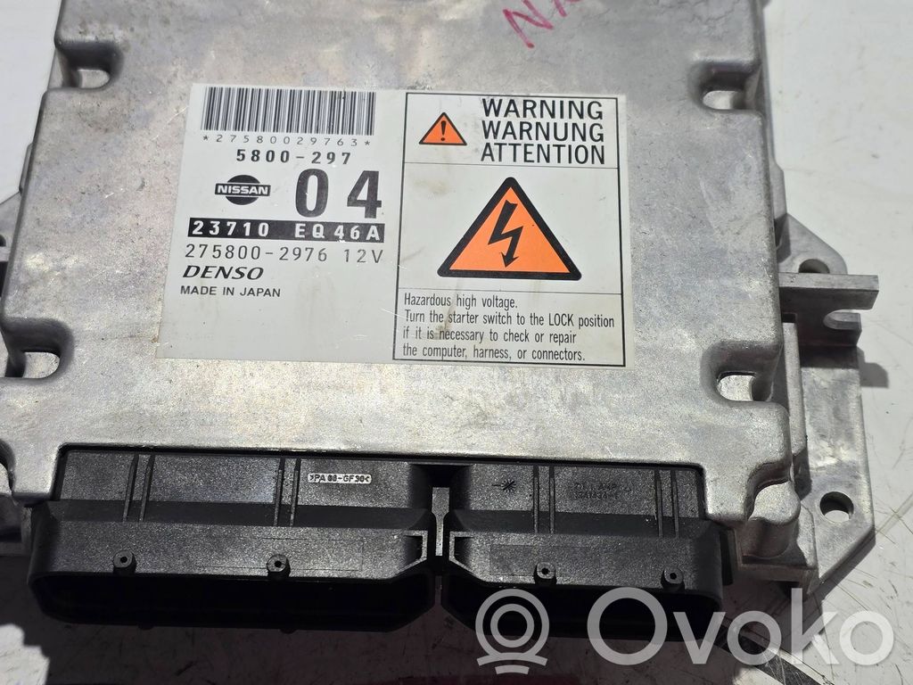 Engine control unit/module   23710EQ46A,5800297,2758002976