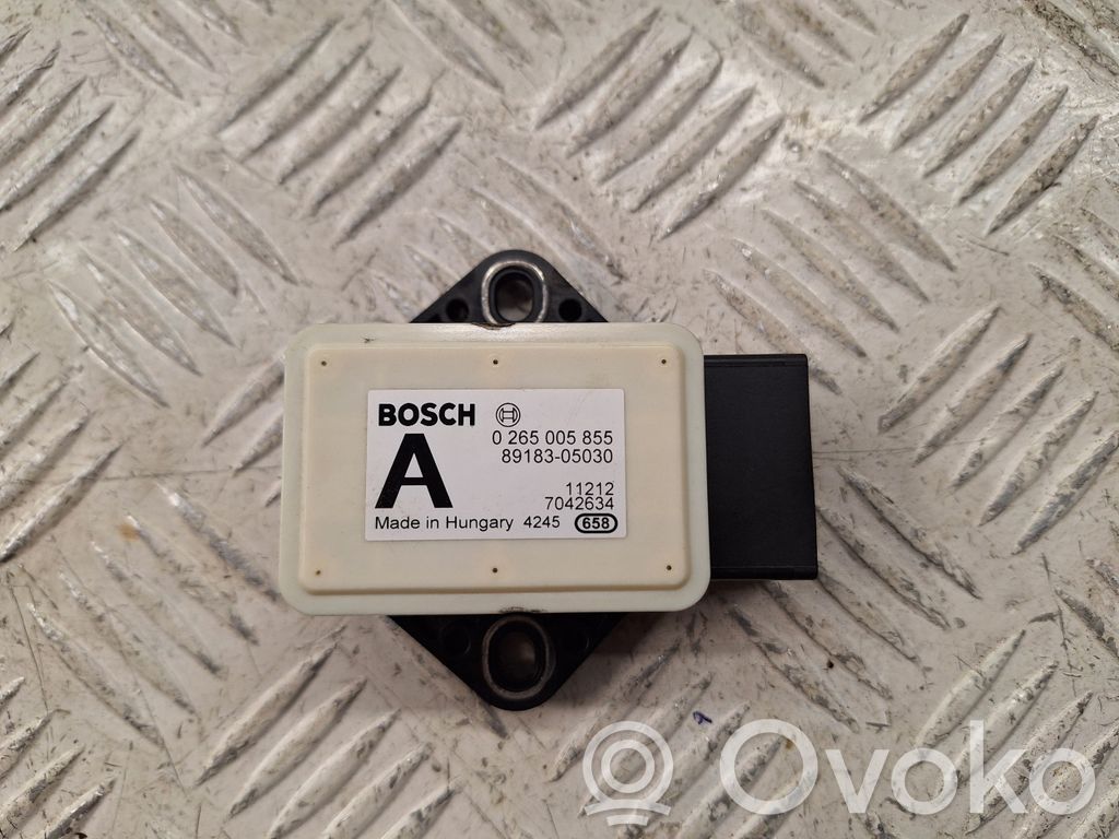 Toyota Verso ESP acceleration yaw rate sensor 