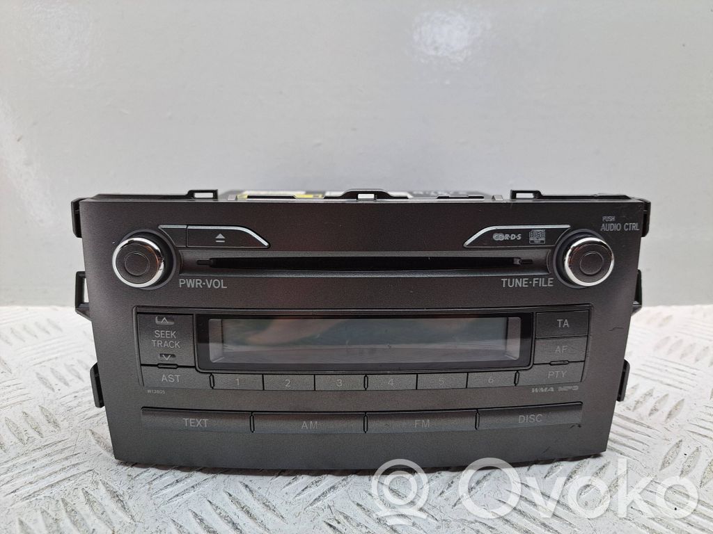 Toyota Auris 150 Panel / Radioodtwarzacz CD/DVD/GPS 