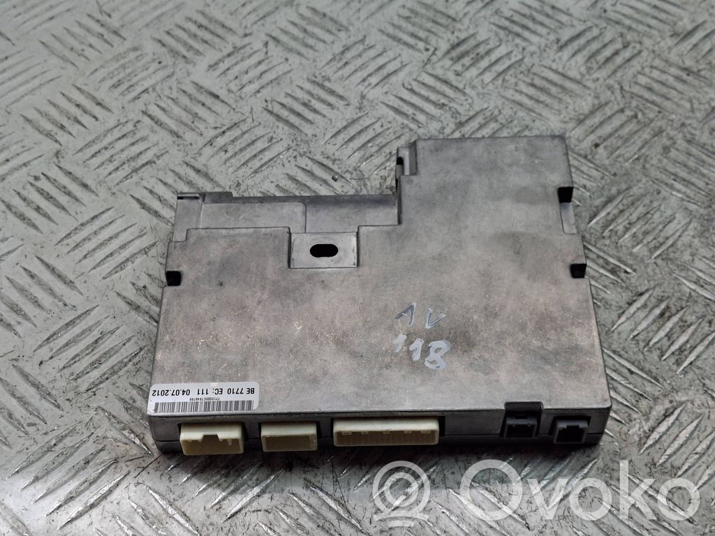 Toyota Avensis T270 GPS navigation control unit/module 