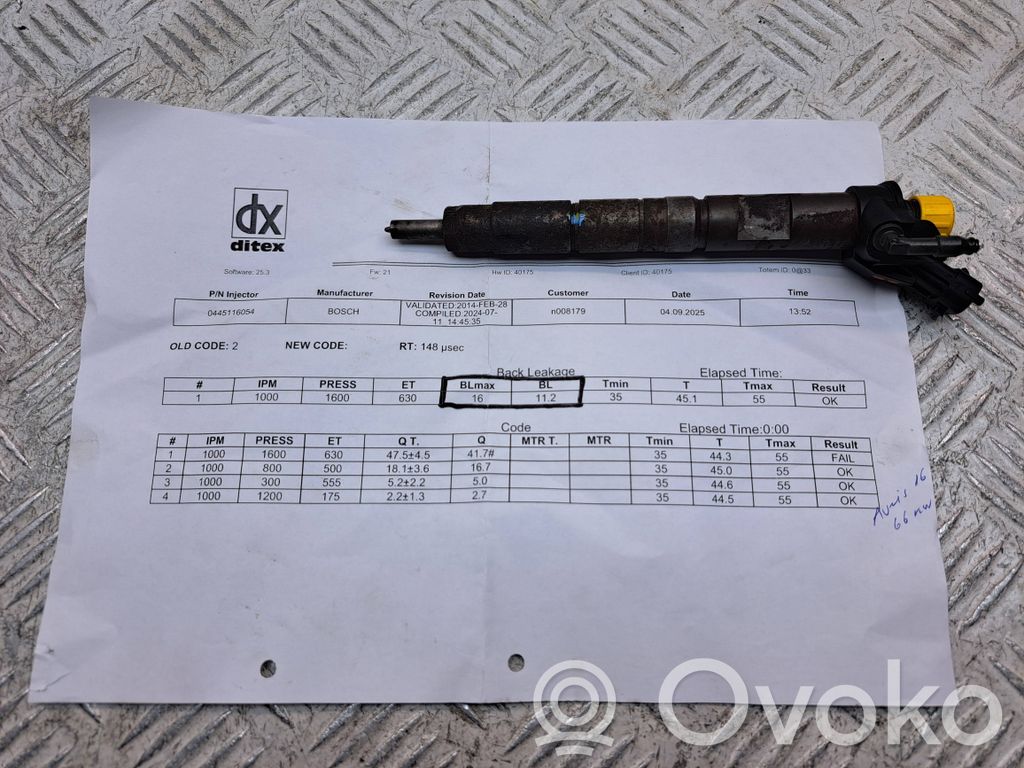 Toyota Auris 150 Inyector de combustible 