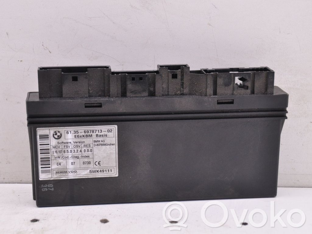 BMW 5 E60 E61 Central body control module 