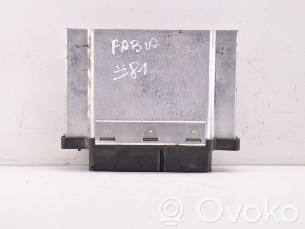 Skoda Fabia Mk3 (NJ) Engine control unit/module 