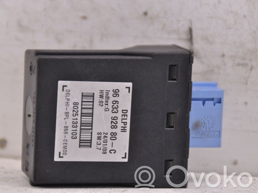 Citroen C4 I Picasso Alarm control unit/module 
