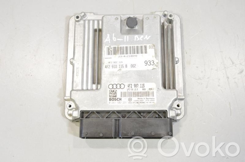 Engine control unit/module ECU   0261S02291,4F2910115BX