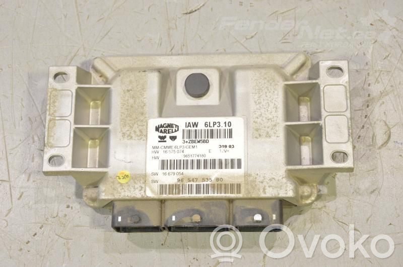 Engine control unit/module ECU   9654753580,1940RH,6LP3,6LP3