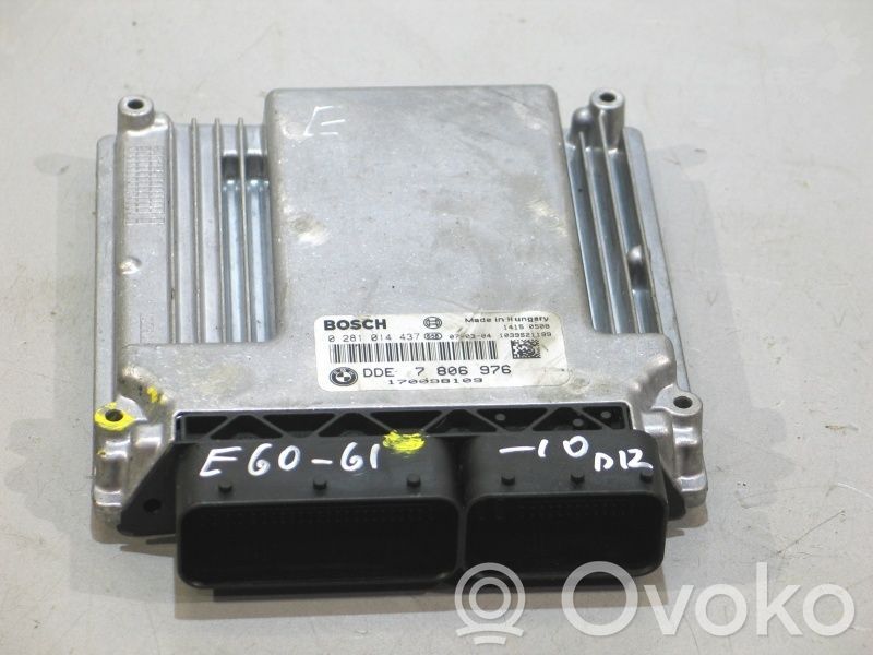 BMW 5 E60 E61 Engine control unit/module ECU 