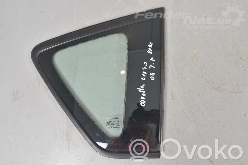 Toyota Corolla Verso AR10 Rear side window 