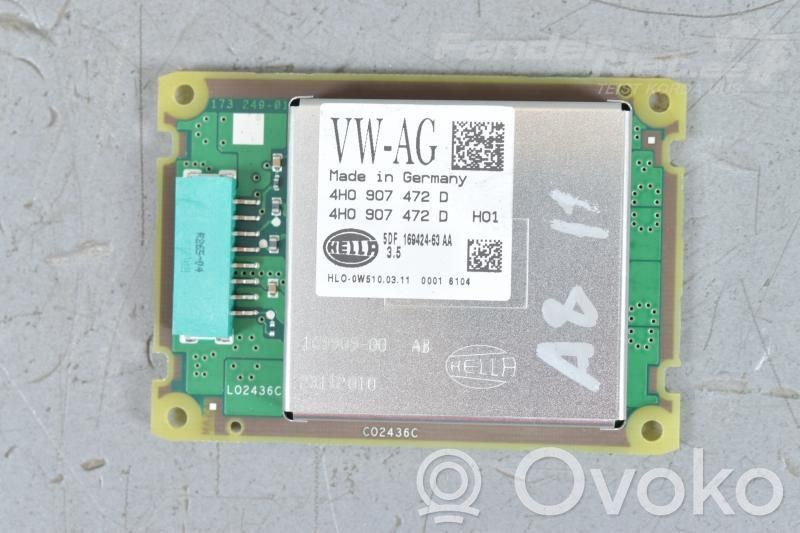 Audi A8 S8 D4 4H Hazard warning light relay 